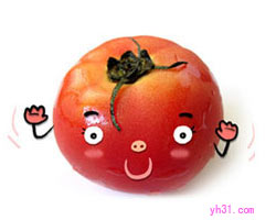 西红柿做的表情
