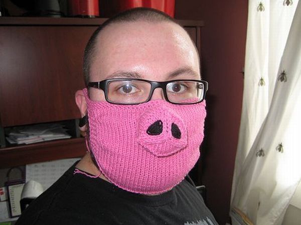 雷人的猪鼻子口罩