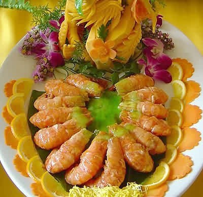 精美漂亮的龙虾大餐